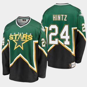 Herren Dallas Stars Eishockey Trikot Roope Hintz #24 Heritage Premier Breakaway Player Kelly Grün